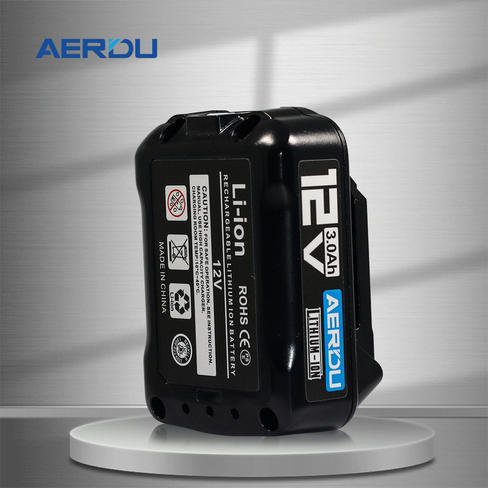 Compatible with Makita BL1021B BL1041 Replacement for Makita 12V 3.0Ah Battery Cordless Drill Charger Li-ion Battery