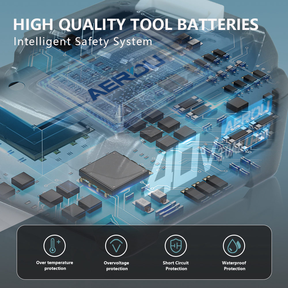 Compatible with Makita 4V 3.0Ah Power Tool Battery BL4025 BL4040 Cordless Lithium-Ion Battery – Image 4