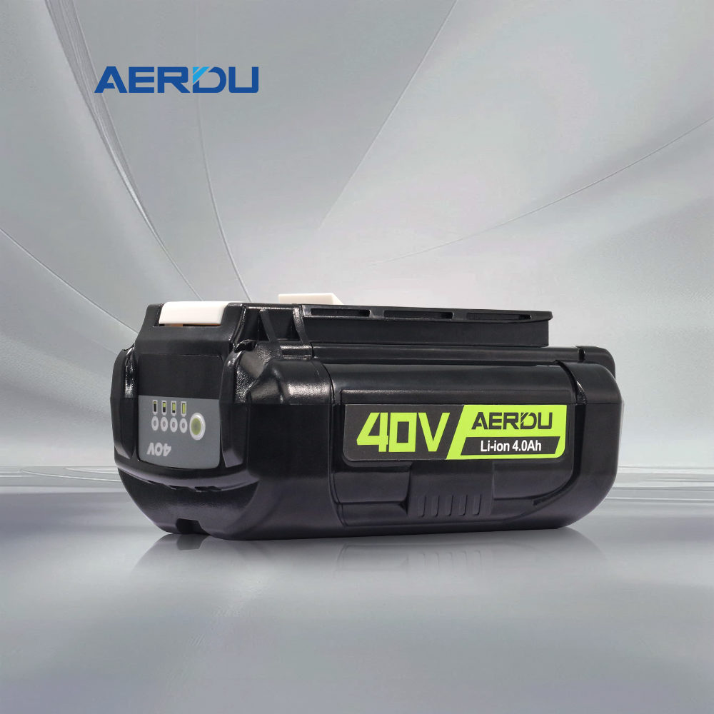 Compatible with RYOBI 4V 4.0Ah Battery OP4026A OP4050 Lawn Mower Lithium-Ion Power Tool Accessory 20X